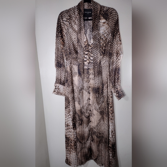 Le Superbe Animal Print Dress Size 4 - Picture 4 of 9